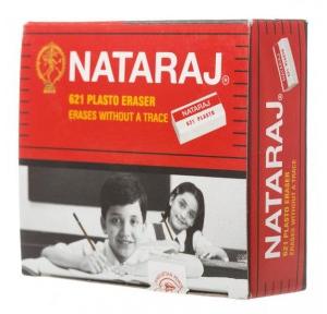 Nataraj 621 Plasto Eraser (Pack of 20 Pcs)