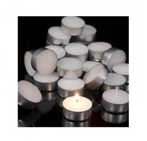 Pure Source Aluminium Tea Light 2.8 Hours Smockless Candle, PSI-CDL