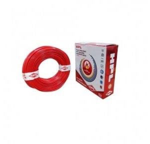 HPL 2.5 Sq.mm Red Insulated Unsheathed Industrial Cables, HHR000250100 (100 mtr)