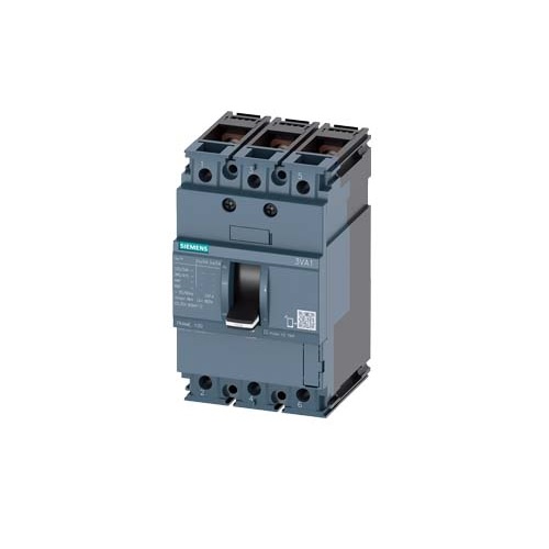 Siemens Sentron MCCB, 20 A, 3 Pole, 3VA1020-3ED32-0AA0