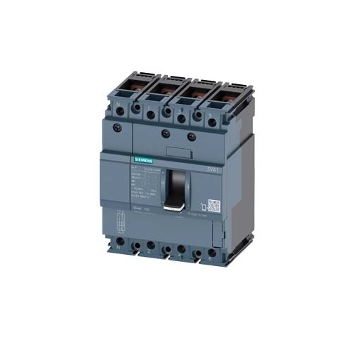 Siemens Sentron MCCB, 80 A, 4 Pole, 3VA1080-2ED42-0AA0