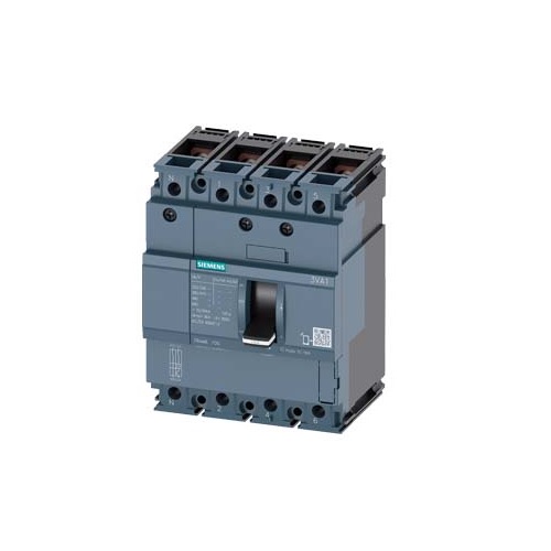 Siemens Sentron MCCB, 20 A, 4 Pole, 3VA1020-2ED42-0AA0