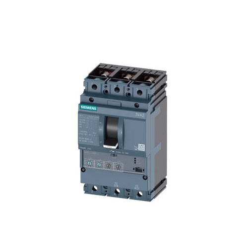 Siemens Sentron MCCB, 250 A, 3 Pole, 3VA2225-6HM32-0AA0