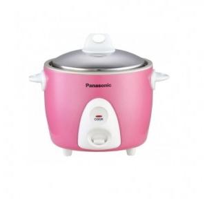 Panasonic  0.6 Liter 300-Watt Automatic Rice Cooker (Pink), SR-G06