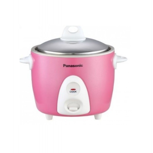 Panasonic  0.6 Liter 300-Watt Automatic Rice Cooker (Pink), SR-G06