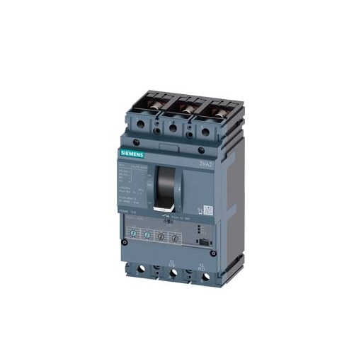 Siemens Sentron MCCB, 63 A, 3 Pole, 3VA2063-6HM32-0AA0