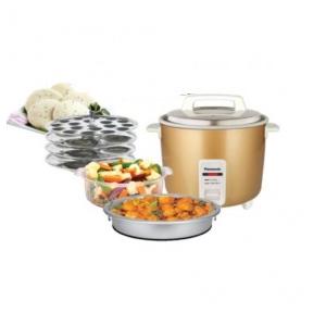 Panasonic 1.8 Ltr Electric Rice Cooker With Steaming, SRWA18FHS