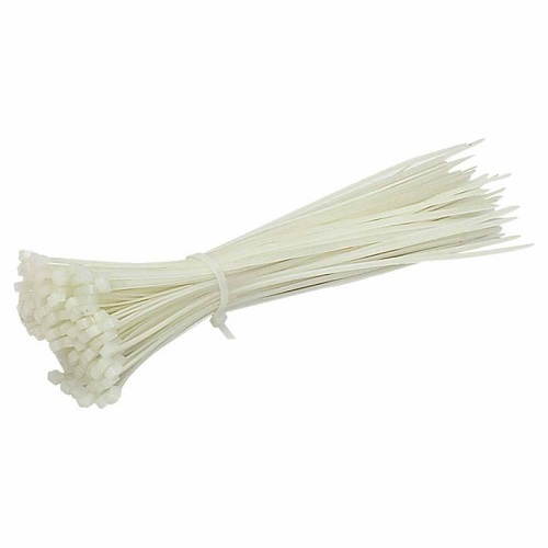 Cable Tie White, 75 mm (100 Pcs)