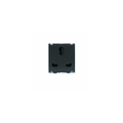 L&T 6A/16A 2M Entice Socket, CB91302CG16