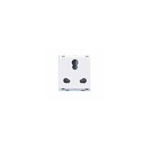 L&T 6A/16A 2M Entice Socket, CB91302CW16