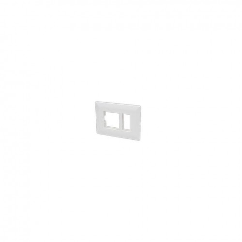 L&T 3M Entice Modular Cover Plate With Grid Frame, CB91103FW00