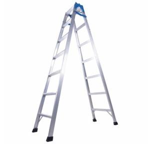 Heavy Duty Ladder Double 7 Ft Aluminum