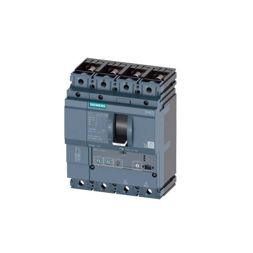 Siemens Sentron MCCB, 160 A, 4 Pole, 3VA2116-5HL42-0AA0