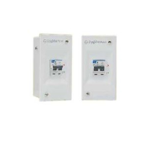 L&T 2 Way IP43 Single Door Enclosure, PHE02DB
