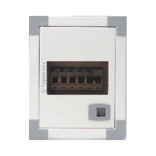 L&T 16 Way IP43 Glazed Door SPN Distribution Board, PH116DDG