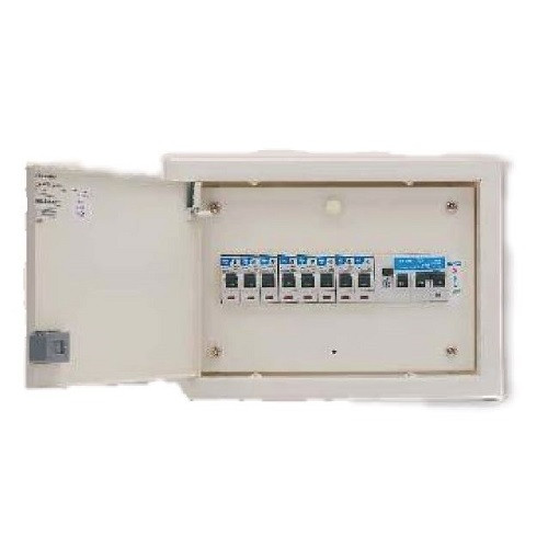 L&T 8M Double Door SPN Distribution Board, BH108DDB