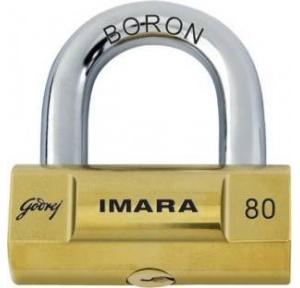 Godrej 3 Keys Imara 80 mm Premium Padlock, 6248