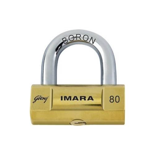 Godrej 3 Keys Imara 80 mm Premium Padlock, 6248