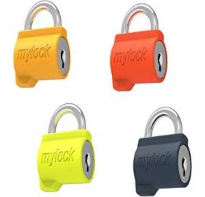 Godrej 2 Keys Mylock Candy Luggage Padlock, 6666