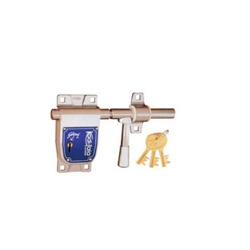 Godrej 3 keys 6 Lever Texture Brown Kaditala Padlock, 5092