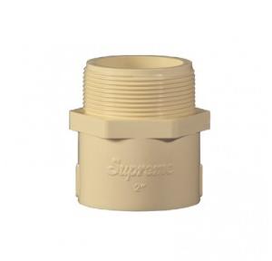 Supreme CPVC Male Threaded Adapter (Plastic), 15 mm