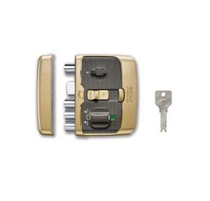 Godrej Pentabolt Aries 2C DB Vegas Gold Rim Lock, 6364