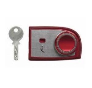 Godrej Astro 2C Ruby Red EXS Rim Lock, 7024