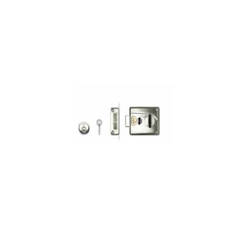 Godrej Brushed Steel Inside Opening Premium Night Latch, 7666