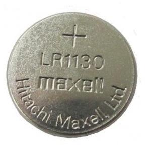 Maxell LR1130 Battery, 1.5V Micro Alkaline Button Coin Cell