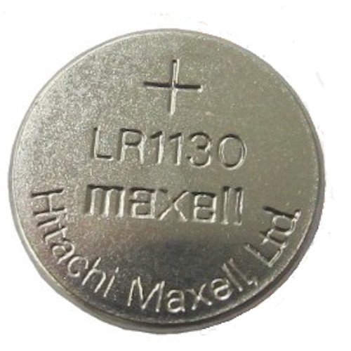 Maxell LR1130 Battery, 1.5V Micro Alkaline Button Coin Cell