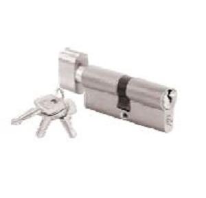 Godrej 70mm Pin Cylinder 2C Satin with 3 Master Keys, 5289
