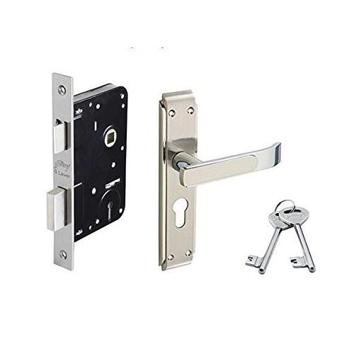 Godrej Gloria Satin Combipack with 6 Lever Mortise Lock, 5655