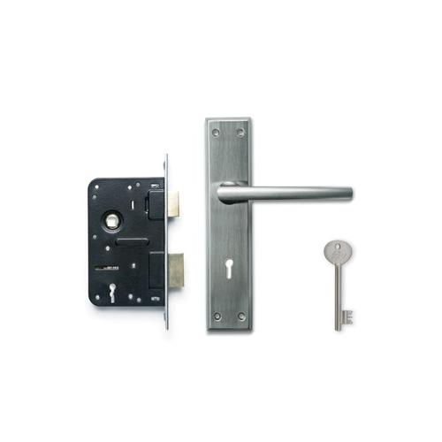 Godrej Matiz Satin Combipack with 6 Lever Mortise Lock, 8083