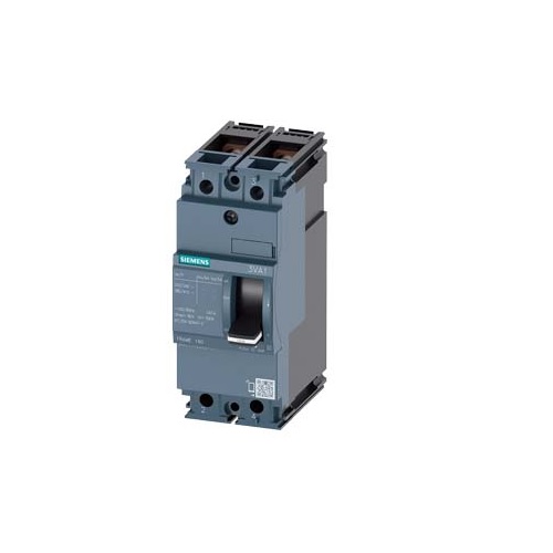 Siemens Sentron MCCB, 63 A, 2 Pole, 3VA1163-3ED22-0AA0