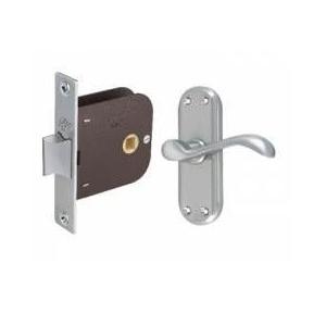 Godrej Baby Latch with Venus Mini Handle Satin, 9102