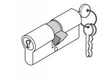 Dorma Euro Profile Cylinder 5 Pin EPC Both Side Key Stain Nickel Plated Finish 60 mm XLC-2010A