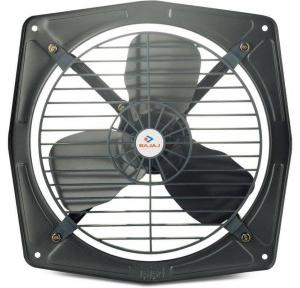 Bajaj Metallic Grey Exhaust Fan Outer dimension:12x12 Inch, SL.NO. A 025 11