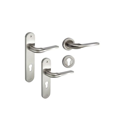 Godrej 240mm Door Handle Set With Lock Body 2C, 6230