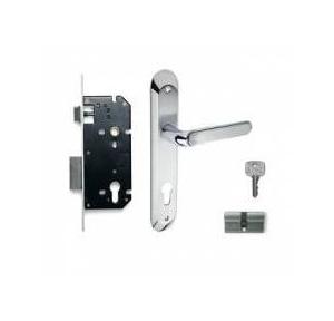 Godrej 240mm Door Handle Set With Lock Body 1CK, 6694