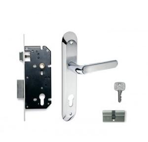 Godrej 240mm Door Handle Set With Lock Body 2C, 6693