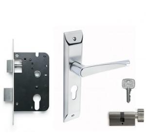 Godrej 200mm Door Handle Set With Lock Body 1CK, 6690