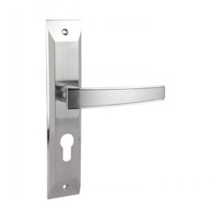 Godrej 240mm Door Handle Set With Lock Body 2C, 7114