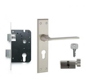 Godrej 200mm Door Handle Set With Lock Body 1CK, 7561