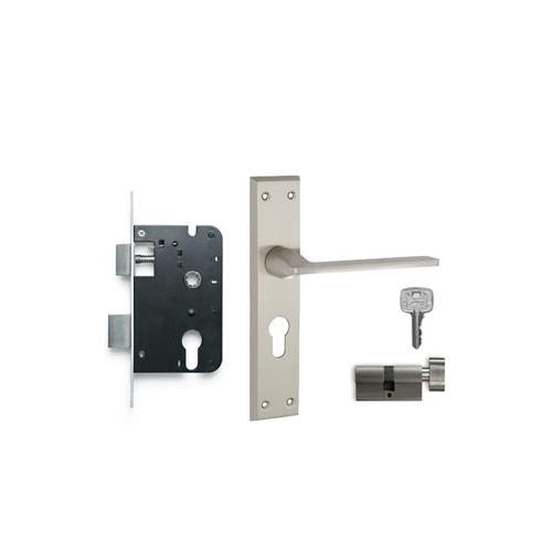 Godrej 200mm Door Handle Set With Lock Body 1CK, 7561