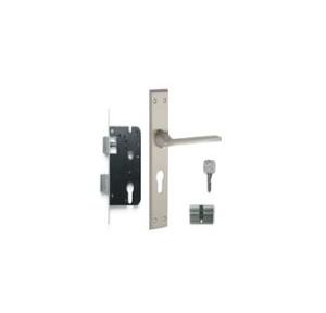Godrej 200mm Door Handle Set With Lock Body 2C, 7560