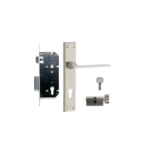 Godrej 240mm Door Handle Set With Lock Body 1CK, 7559