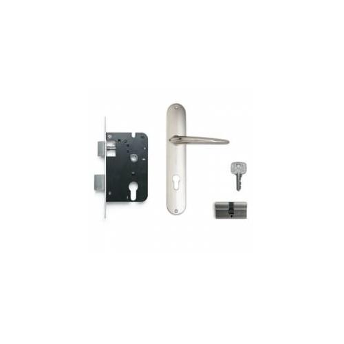 Godrej 200mm Door Handle Set With Lock Body 1CK, 8309