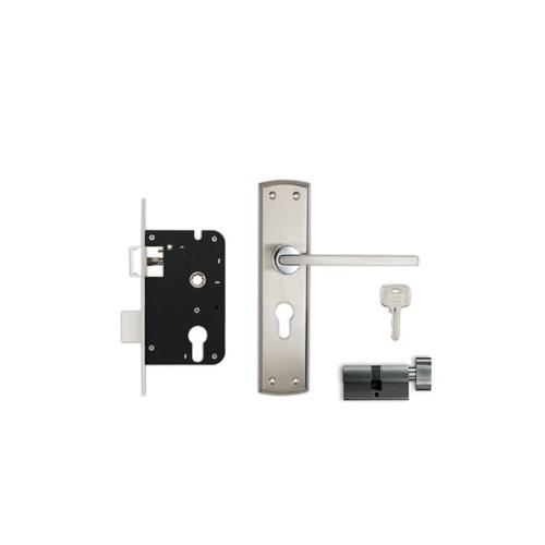 Godrej 200mm Door Handle Set With Lock Body 1CK, 8307