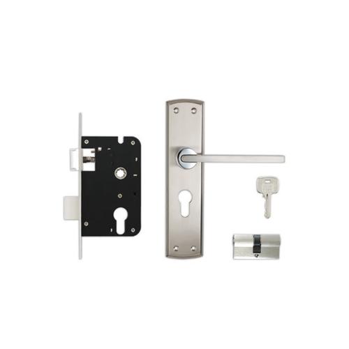 Godrej 200mm Door Handle Set With Lock Body 2C, 8419