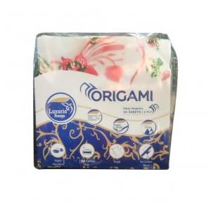 Origami Party Tissues, 200 gm (Pack of 100  Sheets)